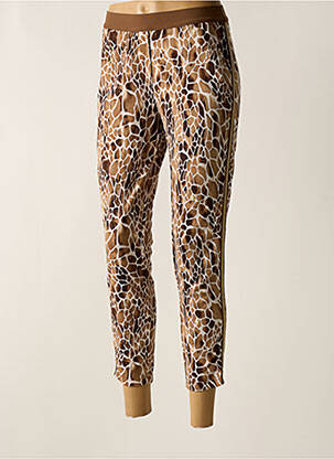 Legging stretch taille normale marron THOMAS RABE femme