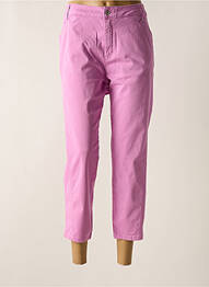 Pantalon 7/8 stretch taille normale violet THOMAS RABE femme