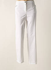 Pantalon chino blanc FUEGO WOMAN pour femme seconde vue