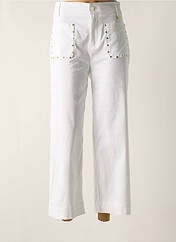 Pantalon droit blanc LOLA CASADEMUNT pour femme seconde vue