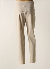 Pantalon slim beige OUI pour femme seconde vue