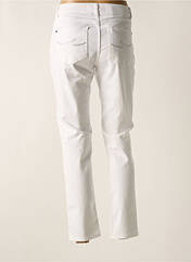 Pantalon slim blanc DOLCEZZA pour femme seconde vue