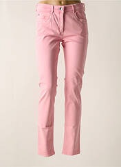 Pantalon slim rose ZERRES pour femme seconde vue