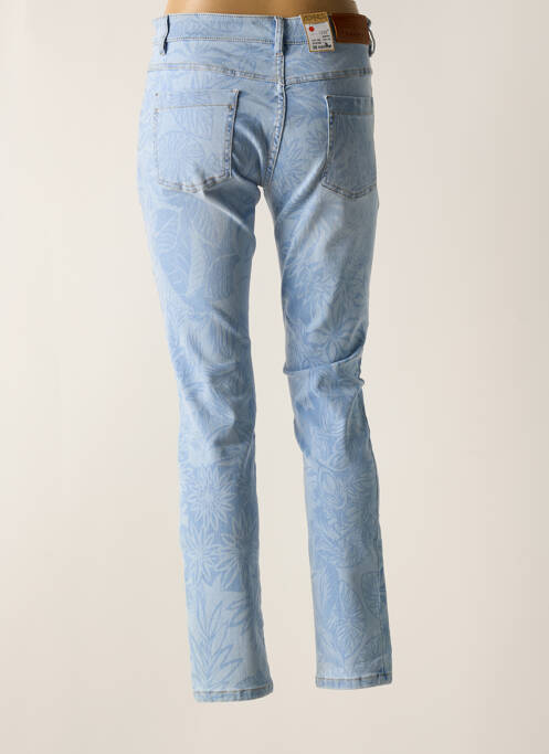 Jeans coupe slim bleu ZERRES pour femme