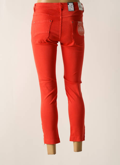Pantalon 7/8 rouge ZERRES femme