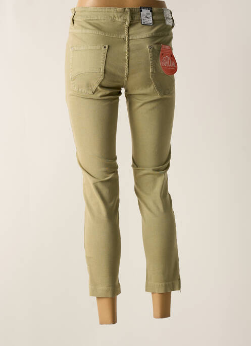 Pantalon 7/8 vert ZERRES pour femme