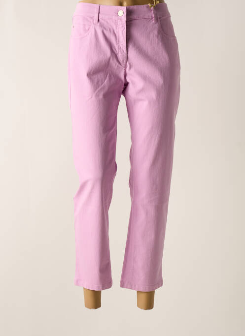 Pantalon 7/8 violet ZERRES pour femme