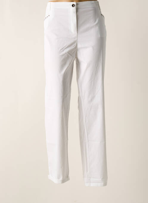 Pantalon chino blanc FUEGO WOMAN pour femme