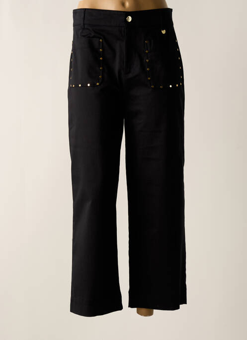 Pantalon droit noir LOLA CASADEMUNT pour femme