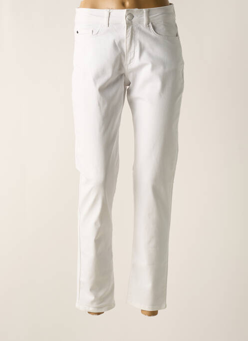 Pantalon slim blanc DOLCEZZA pour femme