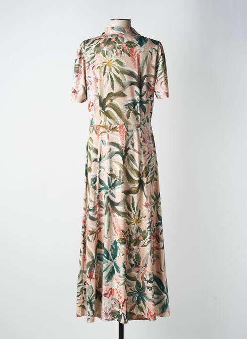 Robe longue rose K-DESIGN pour femme