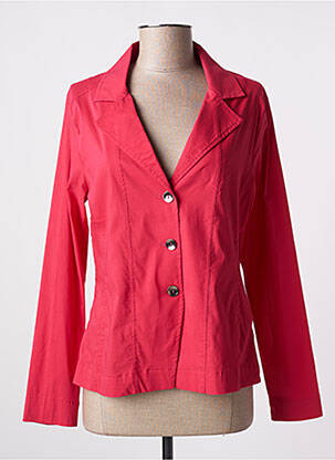 Blazer coupe cintrée rouge DOLCEZZA femme