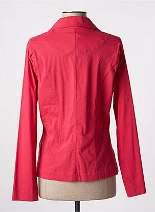 Blazer coupe cintrée rouge DOLCEZZA femme