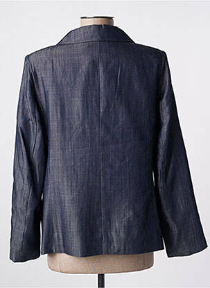 Blazer poches bleu POUPEE CHIC femme
