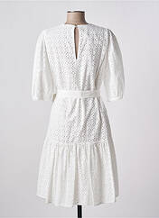 Robe mi-longue blanc LESLIE pour femme seconde vue