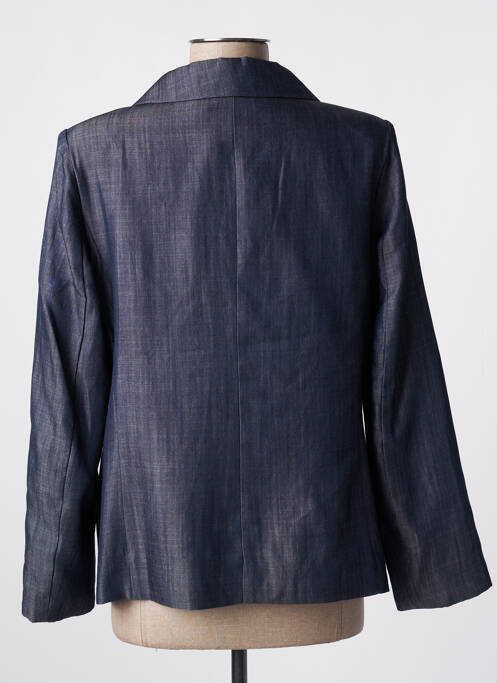 Blazer poches bleu POUPEE CHIC femme