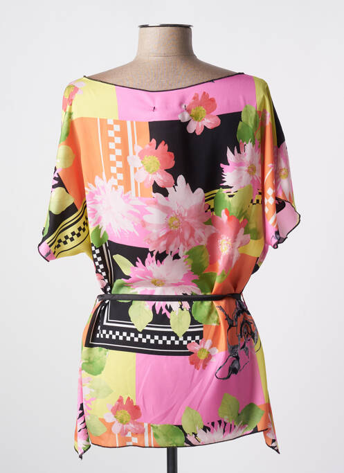 Tunique manches courtes rose ELEONORA AMADEI femme