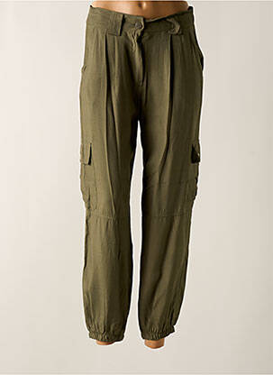 Pantalon cargo vert ELEONORA AMADEI pour femme