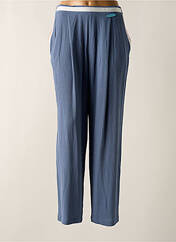 Pantalon droit bleu POUPEE CHIC pour femme seconde vue