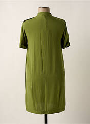 Robe mi-longue vert ELEONORA AMADEI pour femme seconde vue