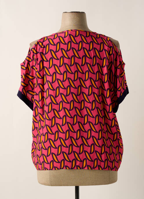 Blouse rose ELEONORA AMADEI femme