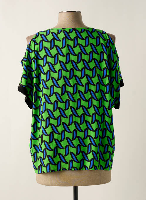 Blouse vert ELEONORA AMADEI pour femme