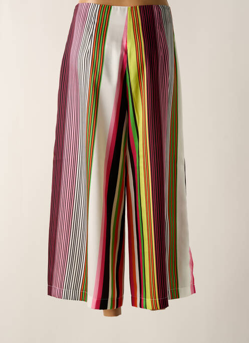 Pantacourt vert ELEONORA AMADEI pour femme