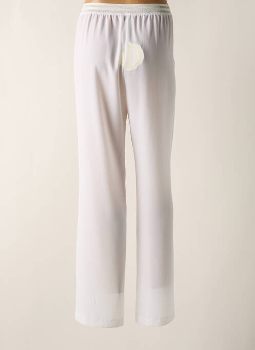 Pantalon droit blanc DIVAS pour femme