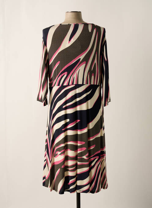 Robe mi-longue bleu DIVAS femme