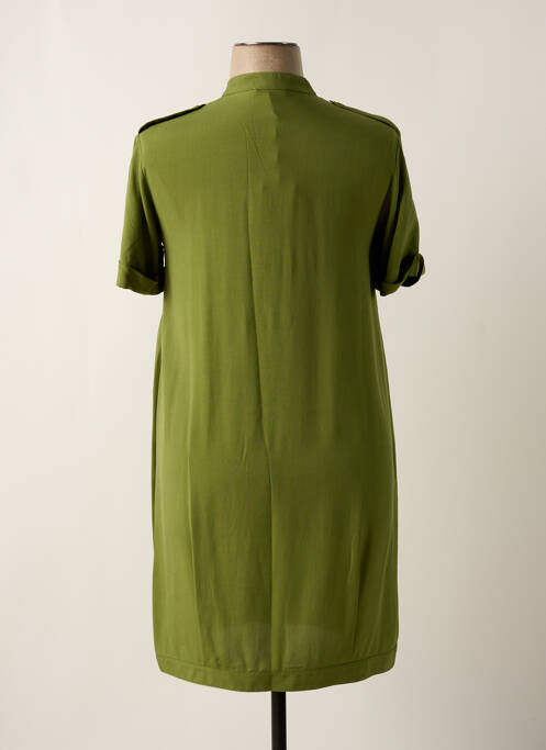Robe mi-longue vert ELEONORA AMADEI pour femme