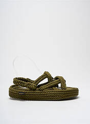 Sandales/Nu pieds vert BOHONOMAD pour femme seconde vue