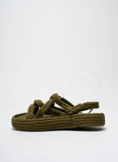Sandales/Nu pieds vert BOHONOMAD pour femme