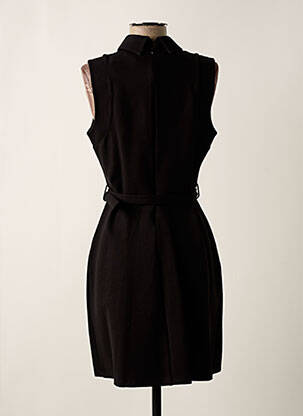 Robe mi-longue sans manche sans manche noir GAUDI femme