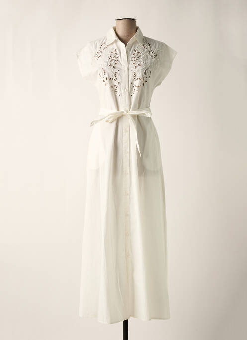 Robe longue blanc GAUDI pour femme