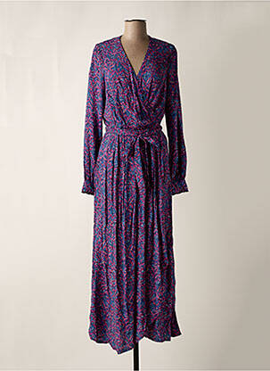 Robe longue manches longues manches longues violet VILA femme