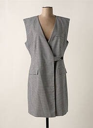 Robe courte sans manche sans manche noir OBJECT femme