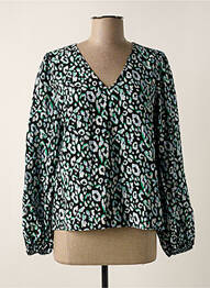 Blouse manches longues manches longues noir OBJECT femme