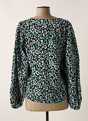 Blouse manches longues manches longues noir OBJECT femme