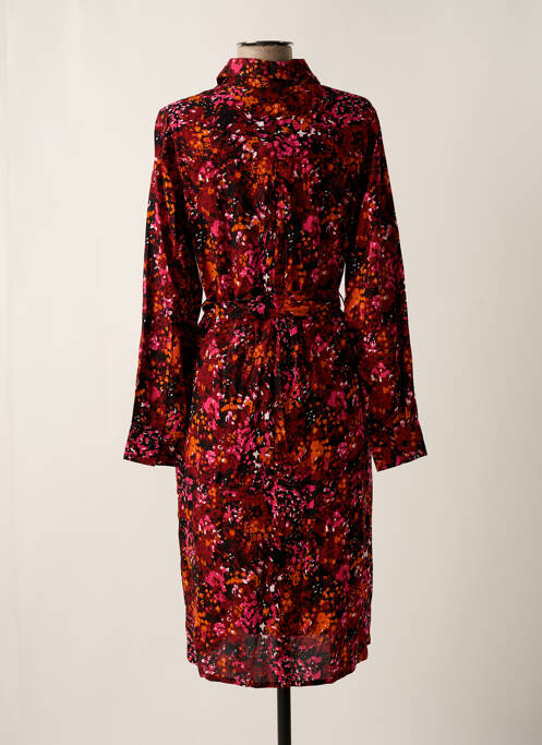 Robe mi-longue orange OBJECT pour femme