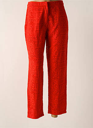 Pantalon 7/8 poches orange VILA femme