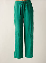 Pantalon droit vert VILA pour femme seconde vue