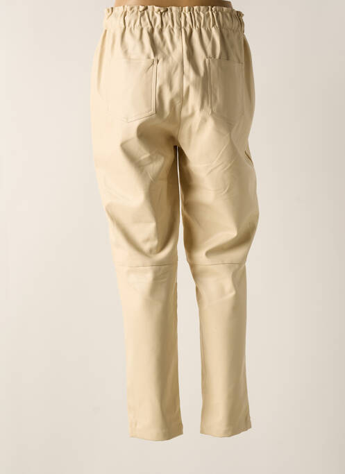 Pantalon slim beige MOLLY BRACKEN pour femme