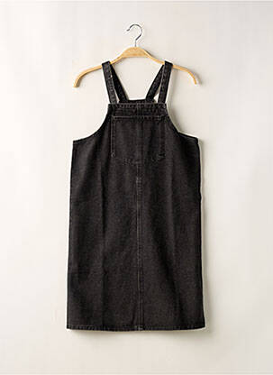 Robe mi-longue col carré fines bretelles noir NAME IT fille