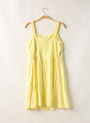 Robe mi-longue fines bretelles fines bretelles jaune NAME IT fille
