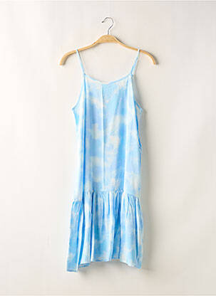 Robe mi-longue fines bretelles fines bretelles bleu ONLY fille