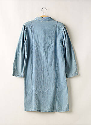 Robe mi-longue manches longues bleu NAME IT fille