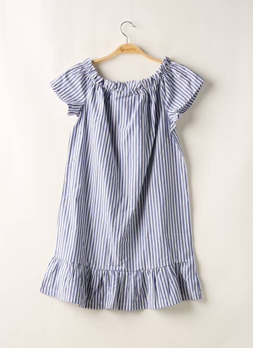 Robe mi-longue bleu LMTD pour fille