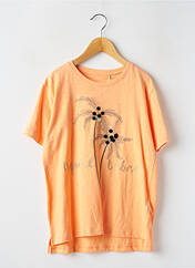 T-shirt orange NAME IT pour fille seconde vue