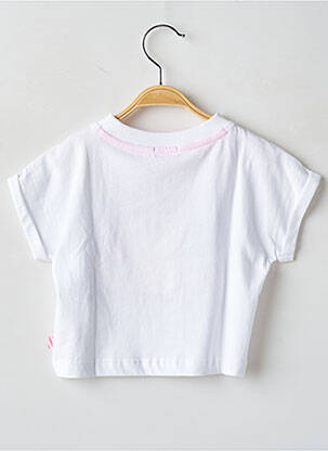 T-shirt stretch manches courtes blanc BILLIEBLUSH fille
