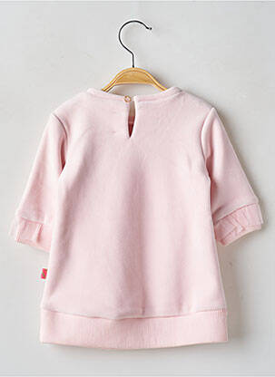 Robe mi-longue col rond manches longues rose BILLIEBLUSH fille